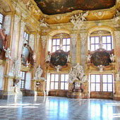 Lubiąż - Opactwo cystersów: Sala książęca (2021)